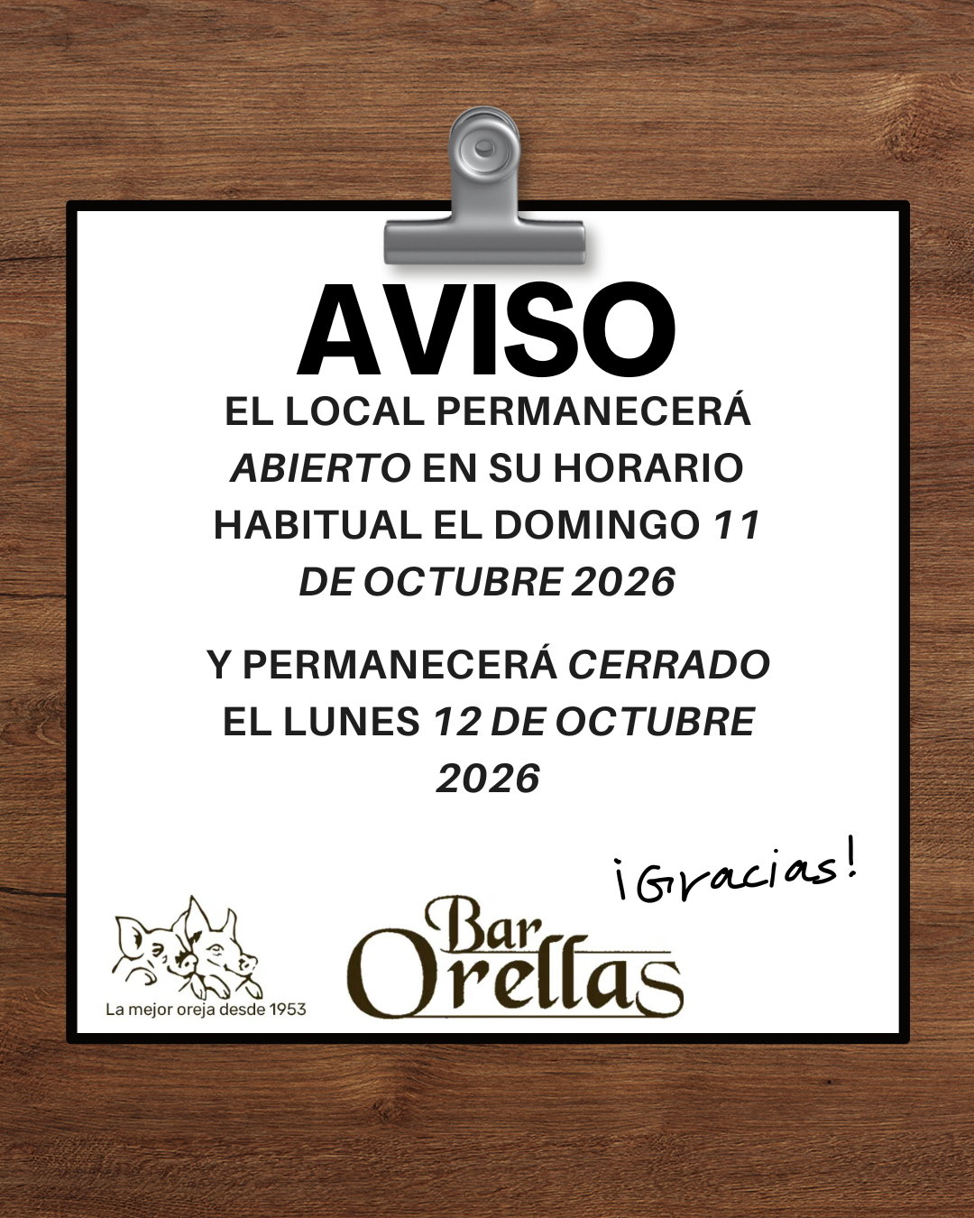 Bar Orellas